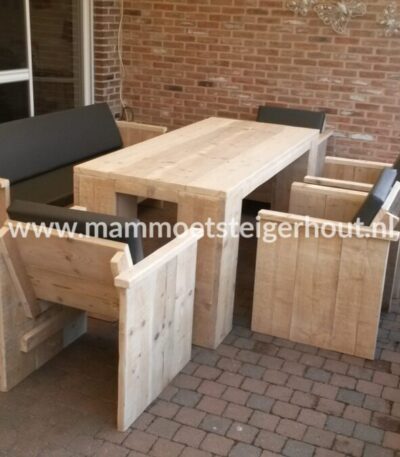 Steigerhout Tuinset Florence