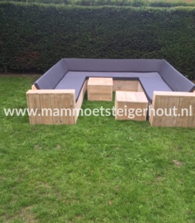 Steigerhout U-bank Genua