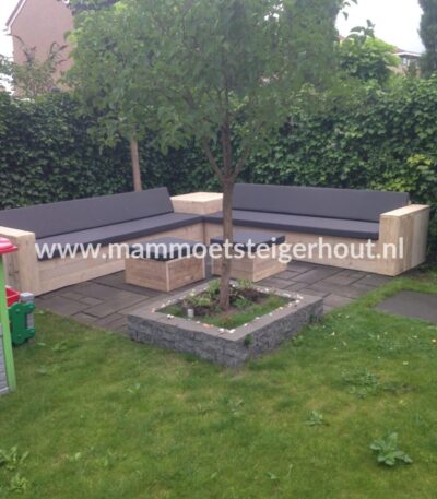 Steigerhout Loungeset Adria