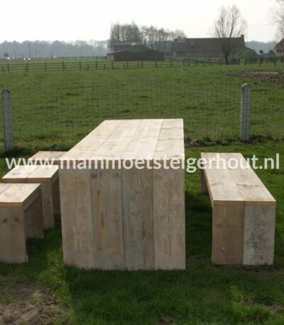 Steigerhout Picknicset Mestre