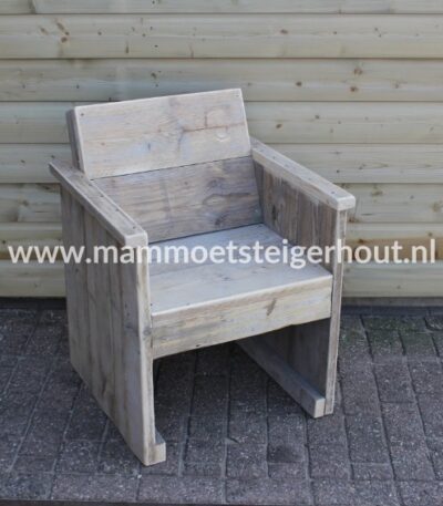 Steigerhout Stoel