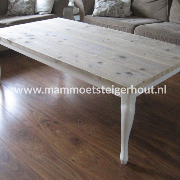 Steigerhout  Salon tafel  Queen Ann