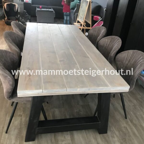 Industriële Tafel met A poten
