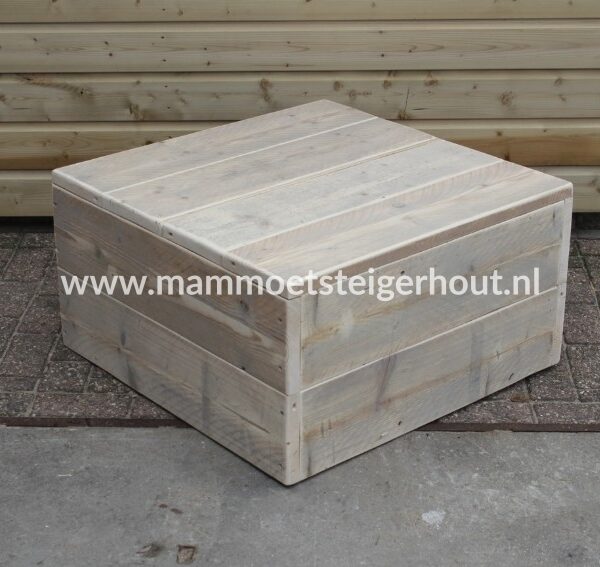 Steigerhout  Salon tafel  Kubus